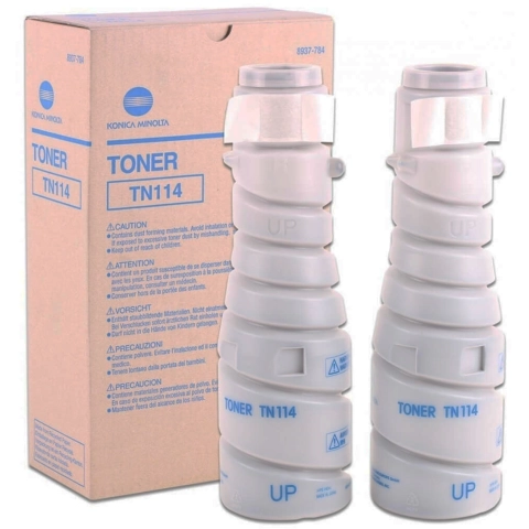 Toner Konica-Minolta TN114 Black do kopiarek (Oryginany) [11k]